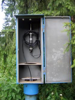 telemetric station, measurement in boreholes, conductivity, temperature