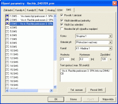 Data hosting on the server - parameterization