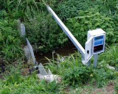 Water level and flow monitoring on small water-courses