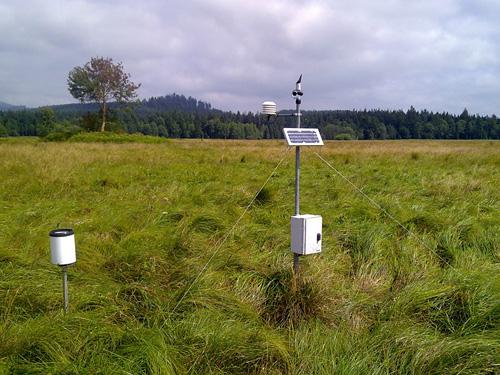 Meteorologická stanice, dálkový sběr dat, GPRS, profi meteostanice